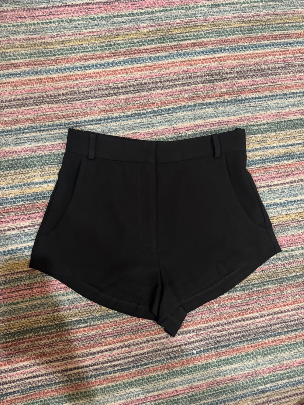 Amanda Uprichard Kelso Black Shorts